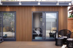 arden retreats garden room with outside view