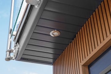 Garden Retreats Garden Room Exterior Lighting Closeup